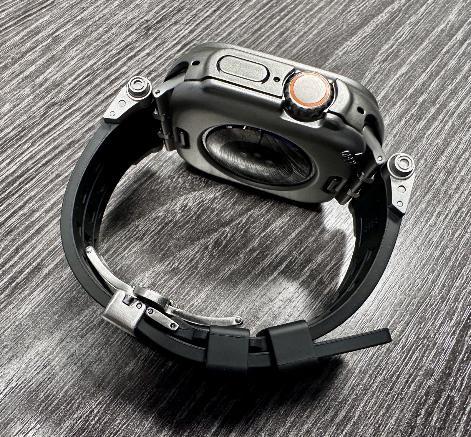 Titanium Sentinel Ultra Elite Mod Kit Apple Watch Ultra 49mm Case + B.Fly Clasp