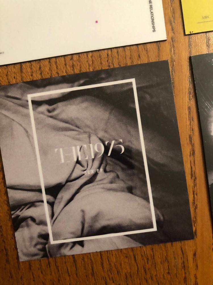 The 1975 fridge magnets