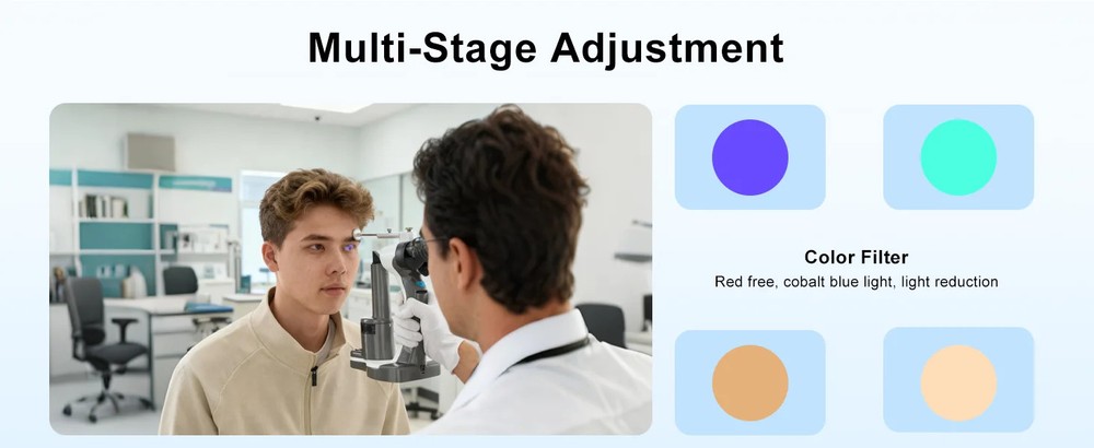 Portable Slit Lamp with Precision Optics High-Performance Eye Examination