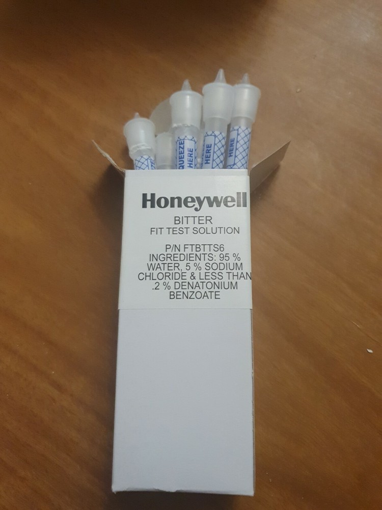 Honeywell  bitter test Solution tubes  6 units