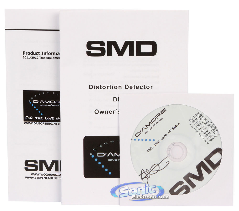 SMD DD1 + CC1 Combo Pack Steve Meade Distortion Detector & Crossover Calibrator
