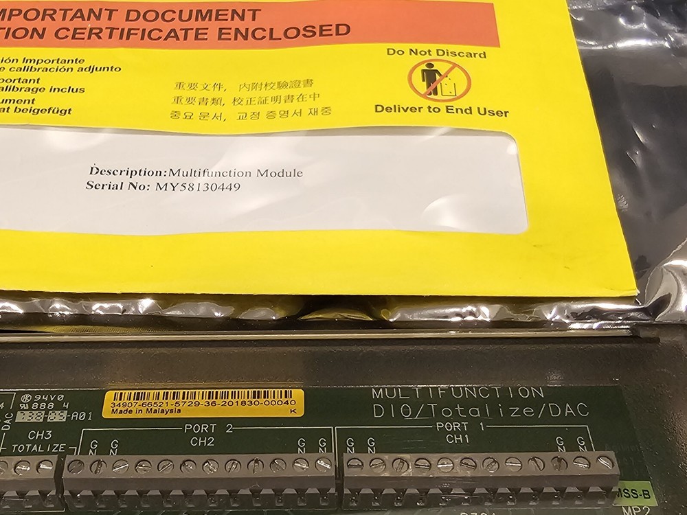 keysight multifunction module 34907 / Daughterboard