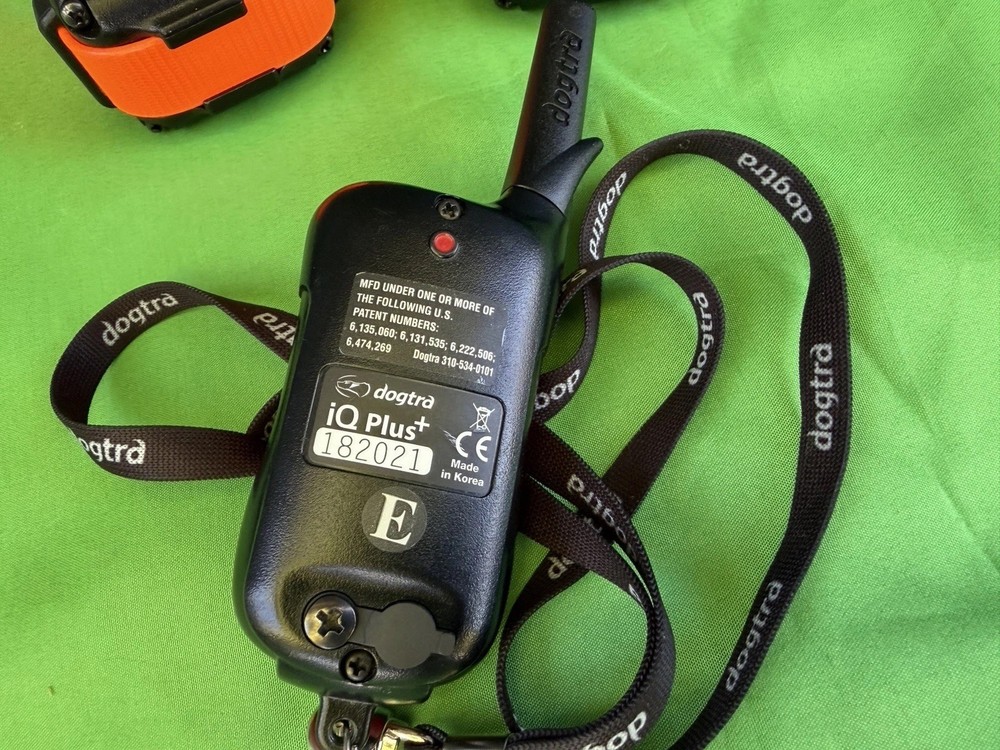 Dogtra iQ Plus e-collar Remote Trainer NO CHARGER
