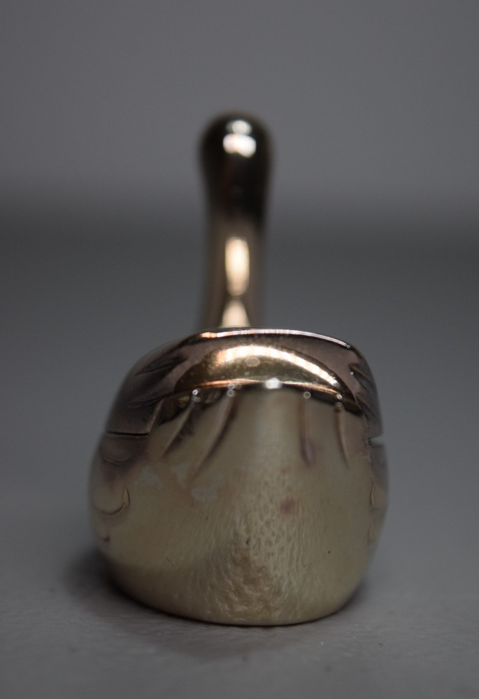 Wm. A. Rogers. Oneida Silversmiths Tarnish Resistant Silver Salt Cellar Swan