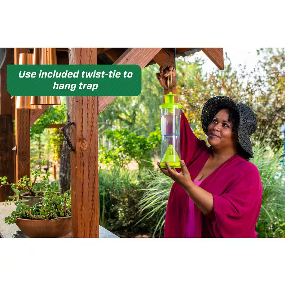 WHY Trap for Wasps, Hornets and Yellowjackets (2-Pack)