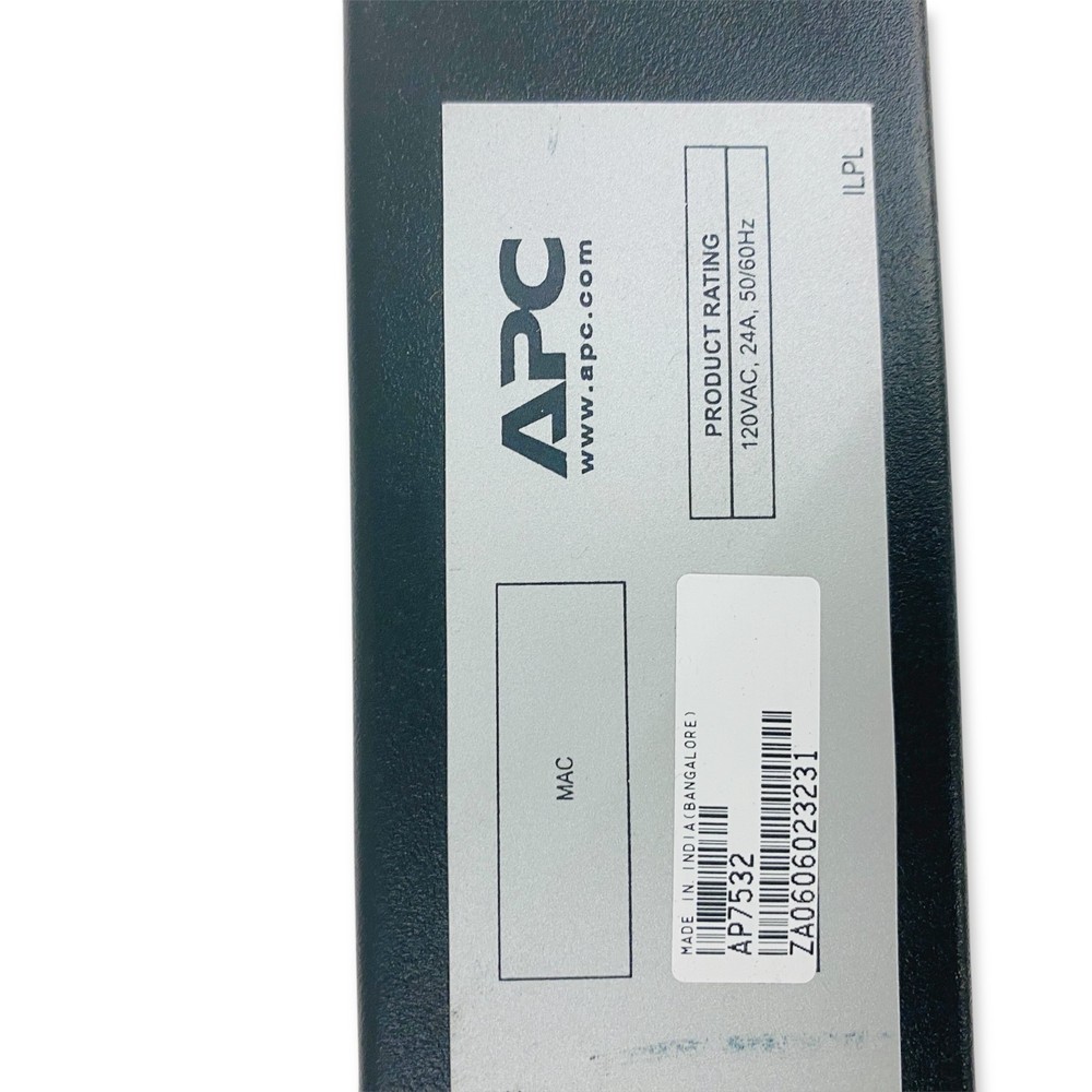 APC AP7532 Basic Rack Power Distribution Unit 24x NEMA 5-20R Outlets