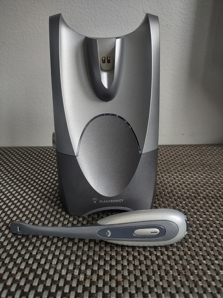 Plantronics CS50 Ear Hook Headset - Silver