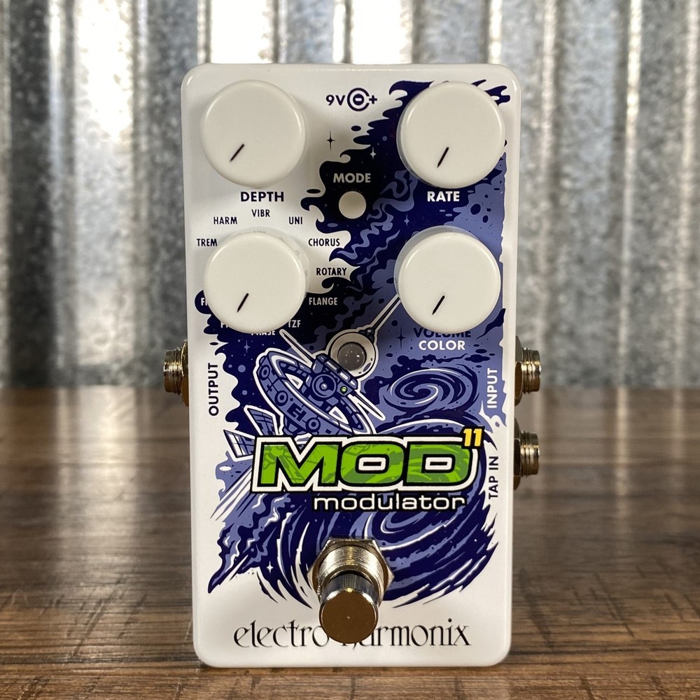 Electro-Harmonix EHX Mod 11 Modulator Tremolo Flanger Chorus Rotory Phaser...