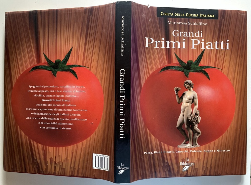 SCHIAFFINO LARGE FIRST COURSES THE LIBRARY 2001 COOKBOOK
