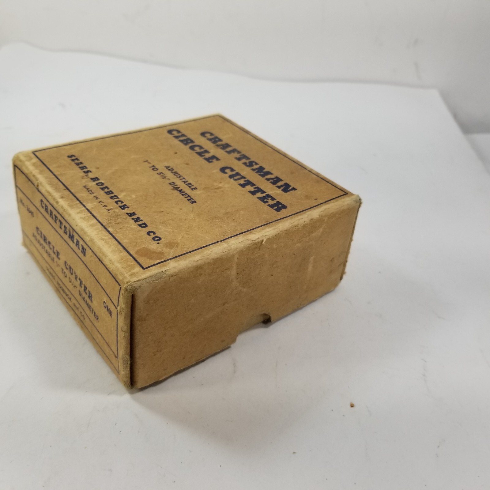 Vintage Craftsman Circle Cutter No. 3640 USA w/ Original Box