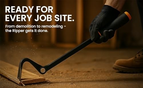 – The Heavy-Duty Indexing Crowbar & Nail Puller Tool, Multi-Angle Ripper