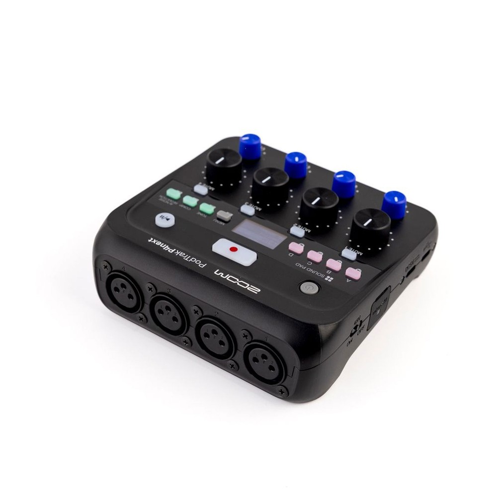 Zoom PodTrak P4next Portable Multitrack Recorder + BTA-2 Bluetooth Adapter