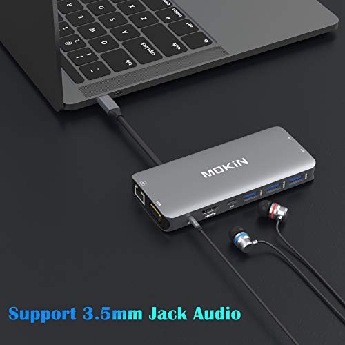 MOKiN 10 IN 1 USB C Hub Multiport Adapter MOUC1801