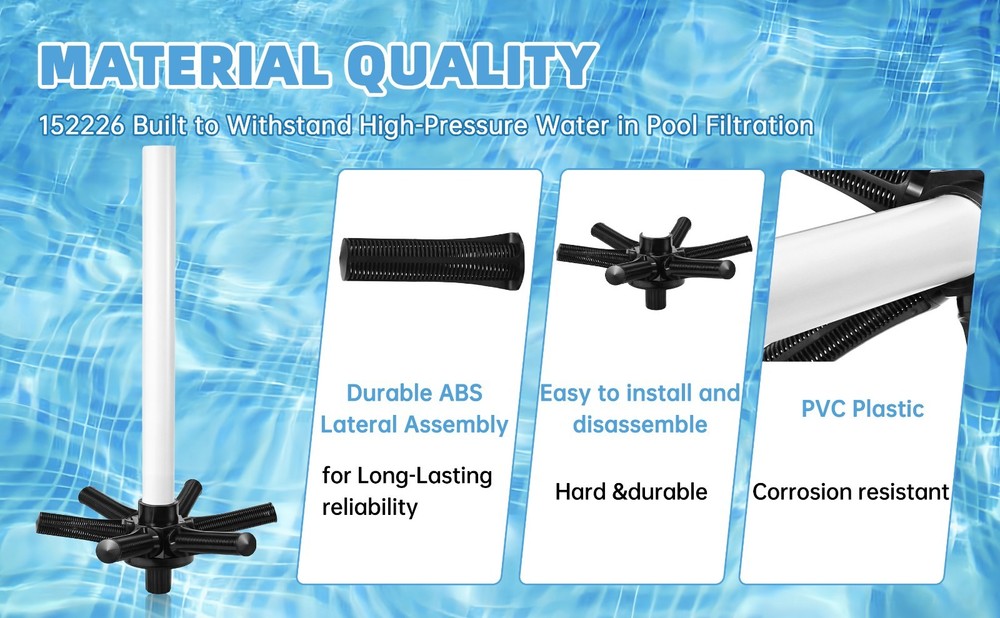 152226 Standpipe & Lateral Assembly Replacement, 26" Compatible with Pentair
