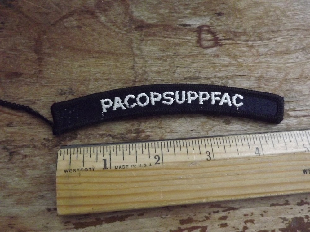 Navy PACOPSUPPFAC Tab - INV# C1375