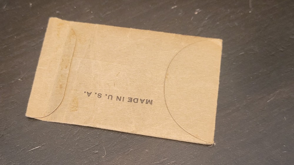 Gramophone phonograph needle Packet Empty Silvertone Medium