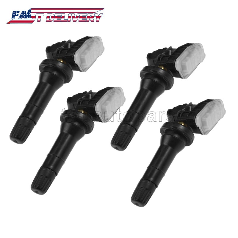 (Set of 4) 13598773 Tire Pressure Monitor Sensor TPMS 433MHz For GMC Buick Chevy