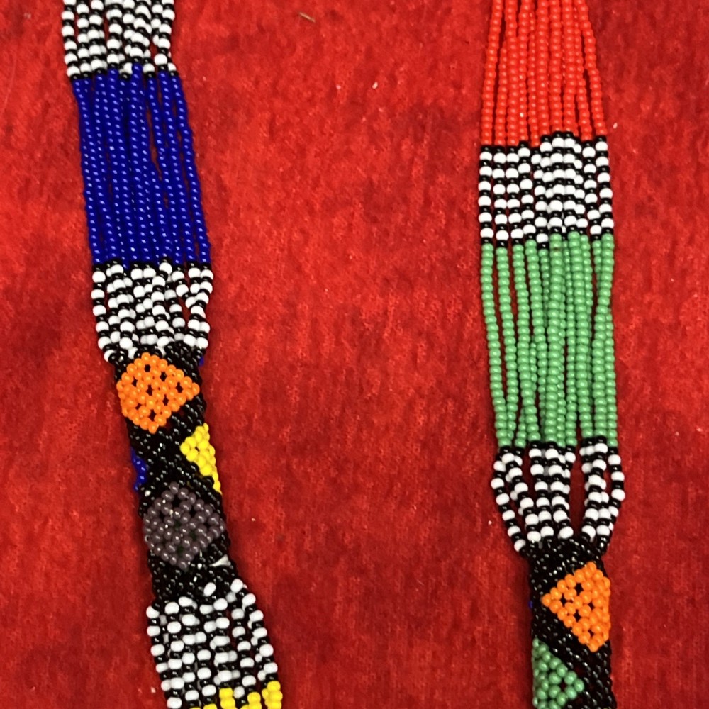 TRIBAL BEADED NECKLACE (2)
