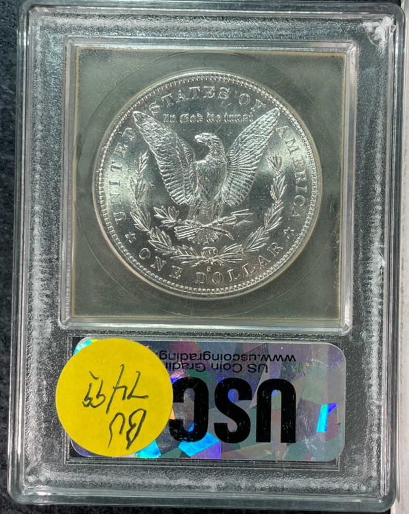 1882-S MORGAN SILVER DOLLAR ~BU ~NICE COIN~REF#USC