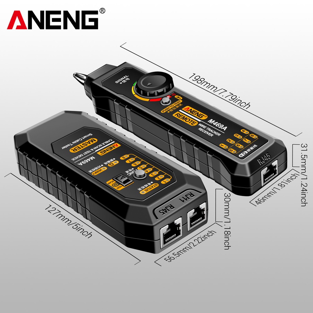 M469A Network Cable Finder Multifunctional Cable Finder P4O3