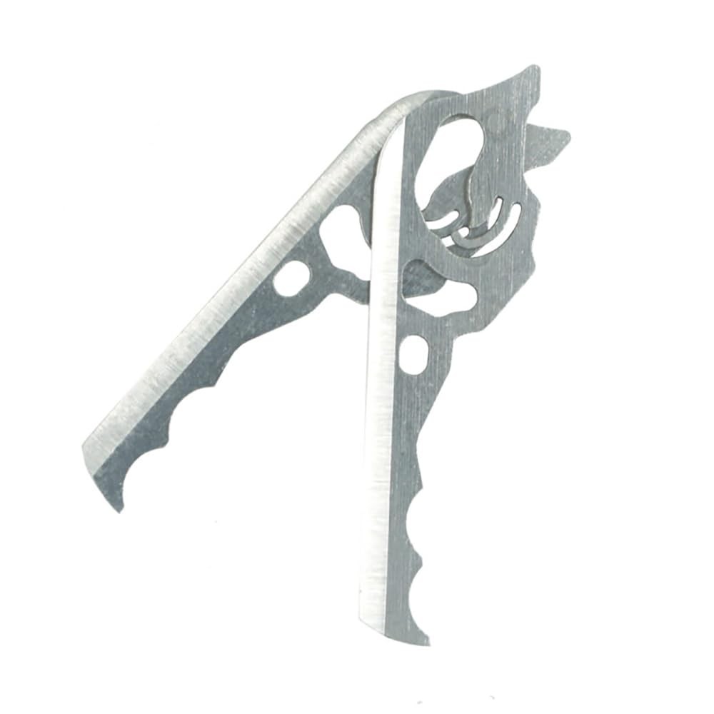 Rage Hypodermic NC Replacement Blades 3-Pack - Silver