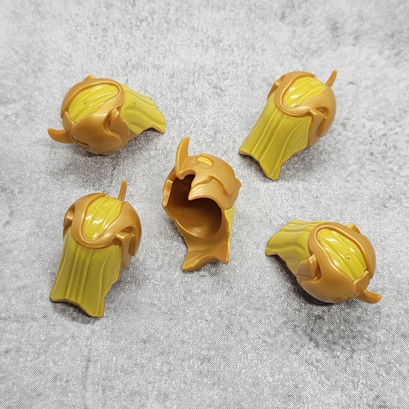 5pack Elf Helmet Hair yellow Blocks Accessories for Minifigures gb5b497