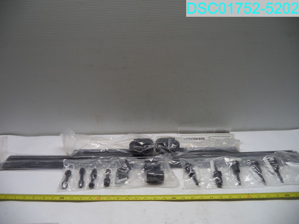 6.6ft Barn Door Hardware Kit With L-Shape Hangers
