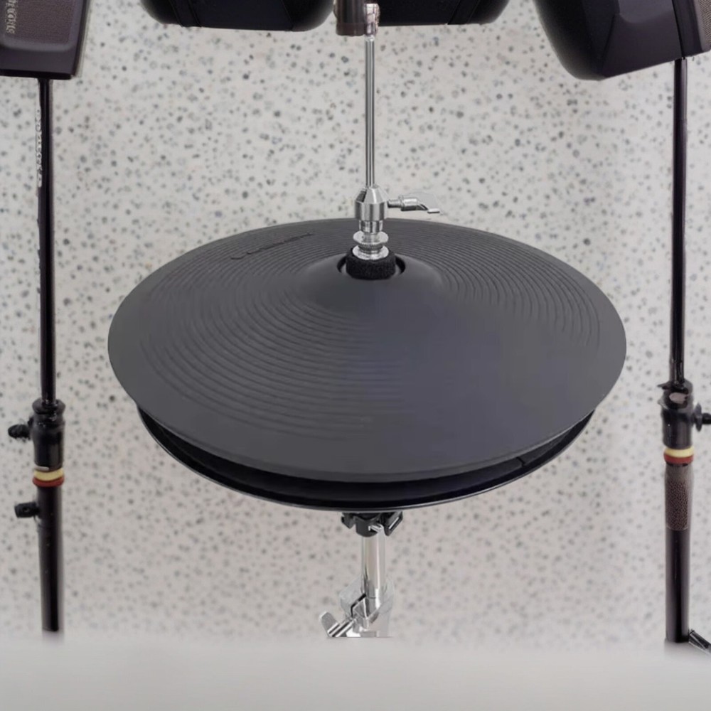 For Roland Drum Cymbal 12" Double Piece Electronic Drum Hihat with Controller