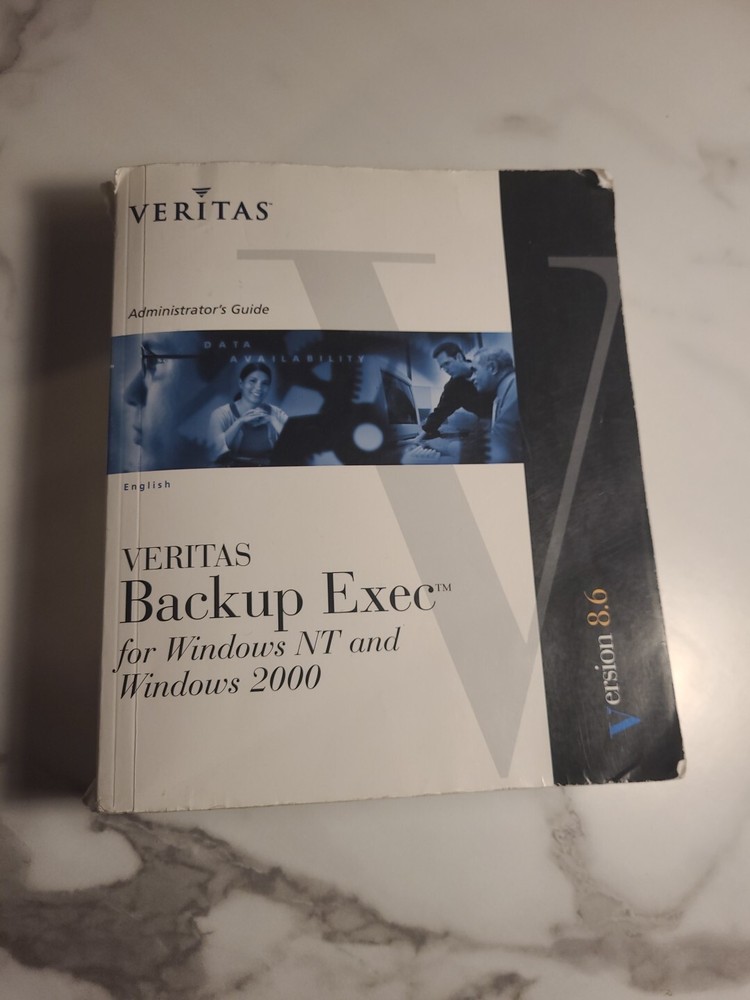 Veritas Backup Exec 8.6 for Windows NT & Windows 2000 Server Book Only
