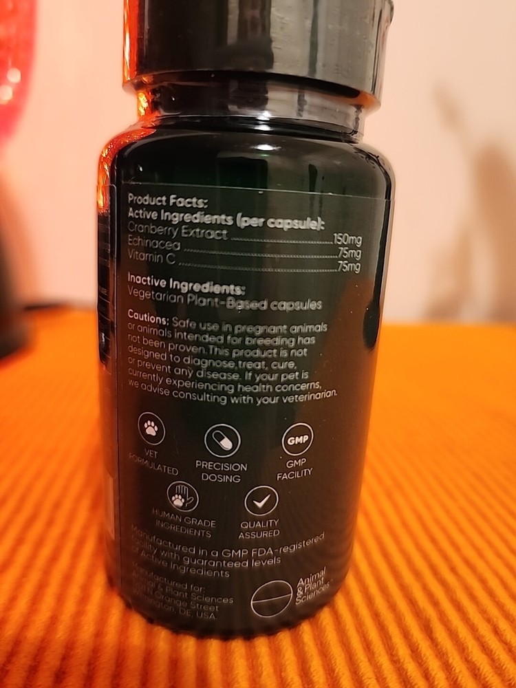 DOG Urinary Support w/ Echinacea Cranberry Extract CAPSULES