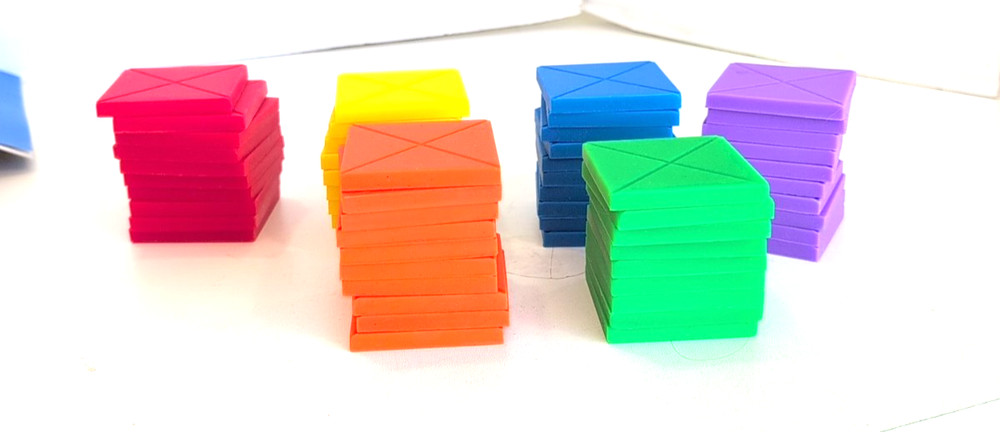Get Set for School Learning Without Tears: 4 Squares More Squares Hands-on Math