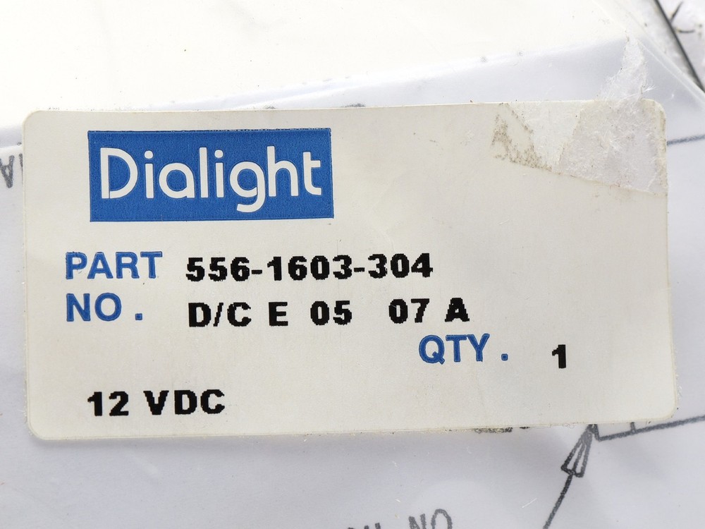 Dialight 556-1603-304 12VDC LED Panel Mount Indicators, Green