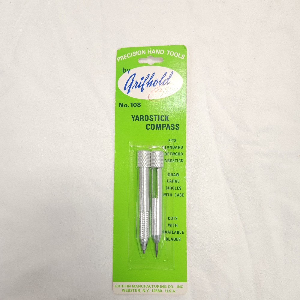 Grifhold 108 Yardstick Compass Unopened in Original Packaging Vintage