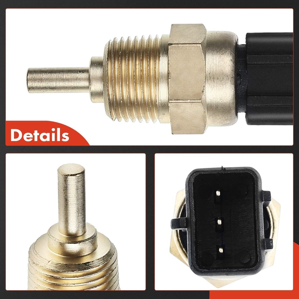 A-Premium Engine Coolant Temperature Sensor Compatible with Dodge Verna...