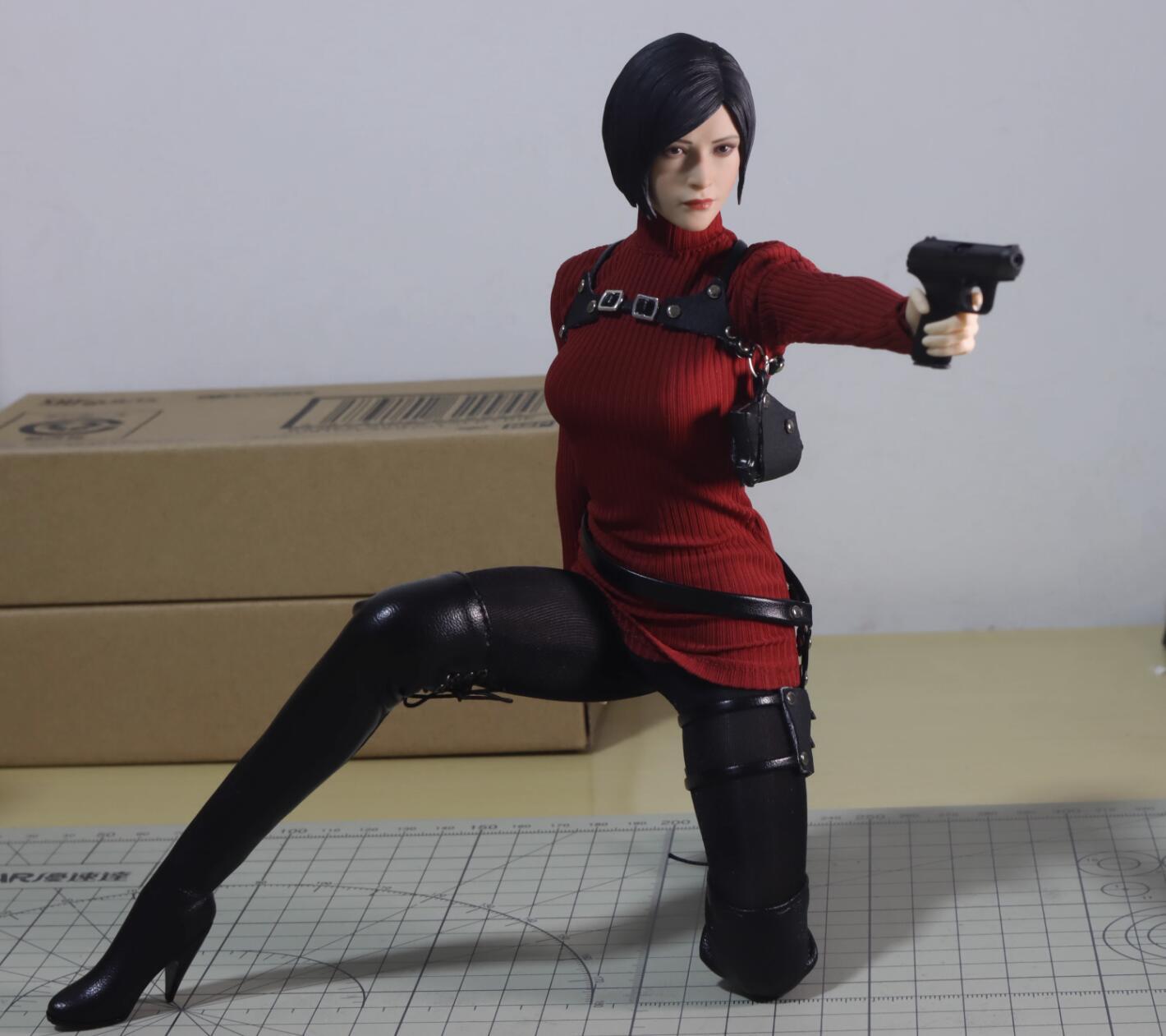1/6 Red Top dress Gun Holster for 12" figure Ada wong Hot toys phicen ❶USA❶