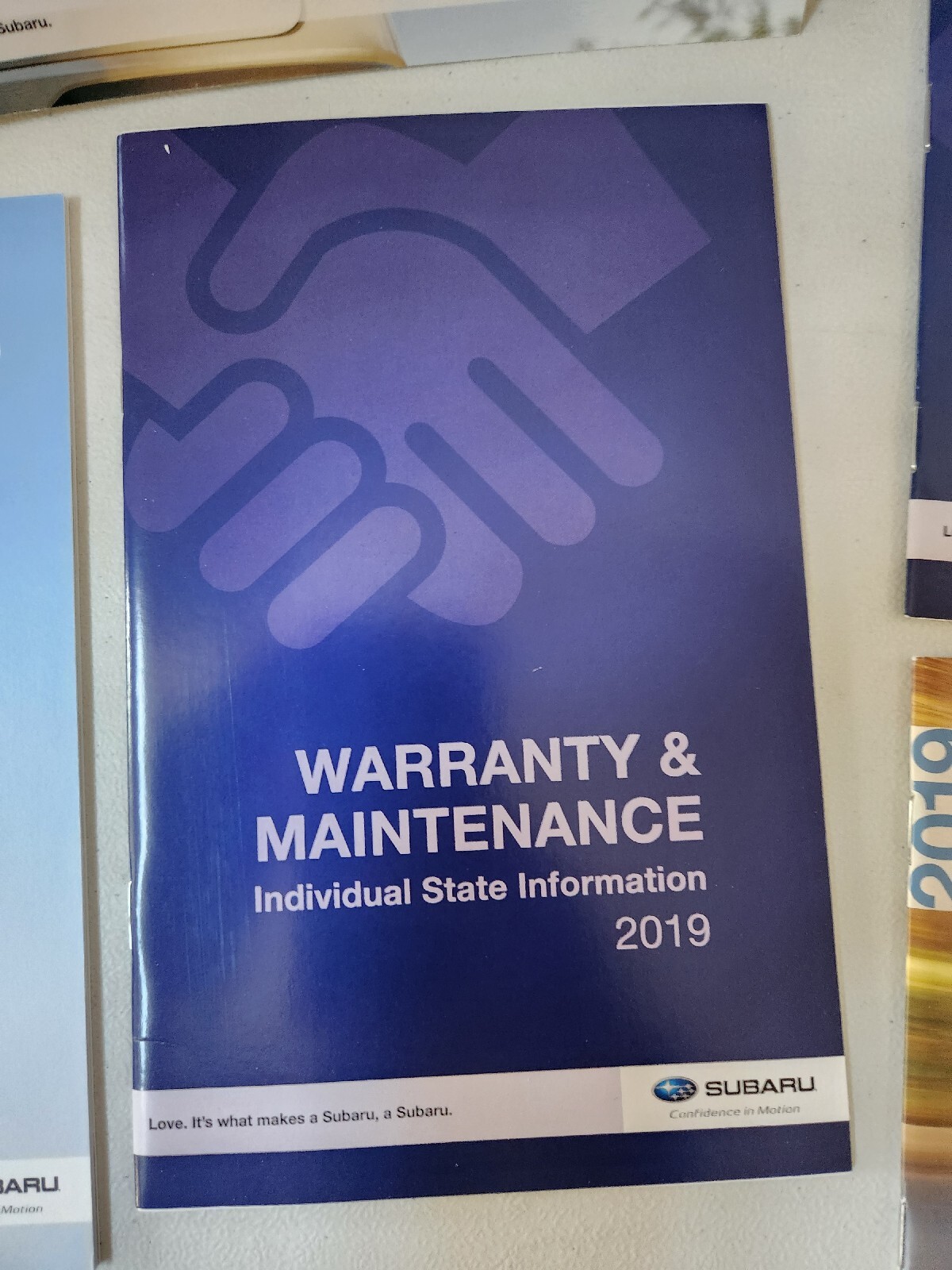 2019 Subaru ASCENT Factory Owners Manual Set With Navigation And Case OEM