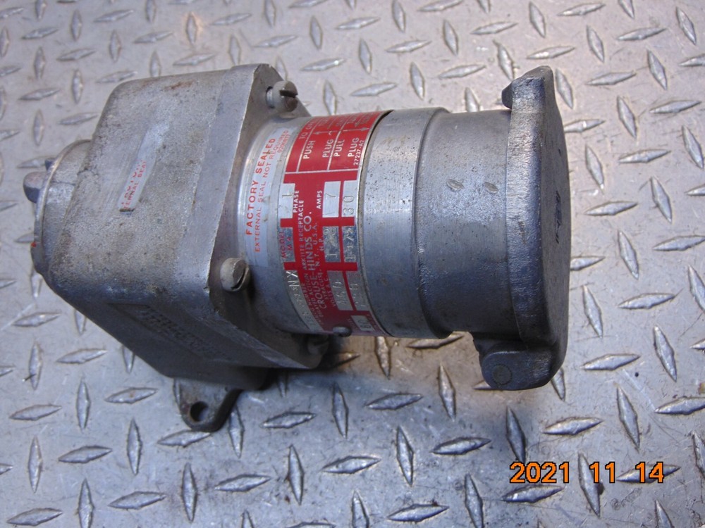 CROUSE HINDS CESD2213 ARKTITE RECEPTACLE 30A DELAYED ACTION