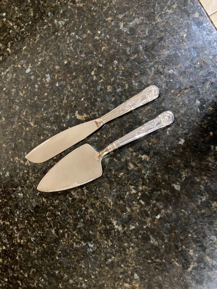 Cake Knife & Server Stainless 2-Piece Set