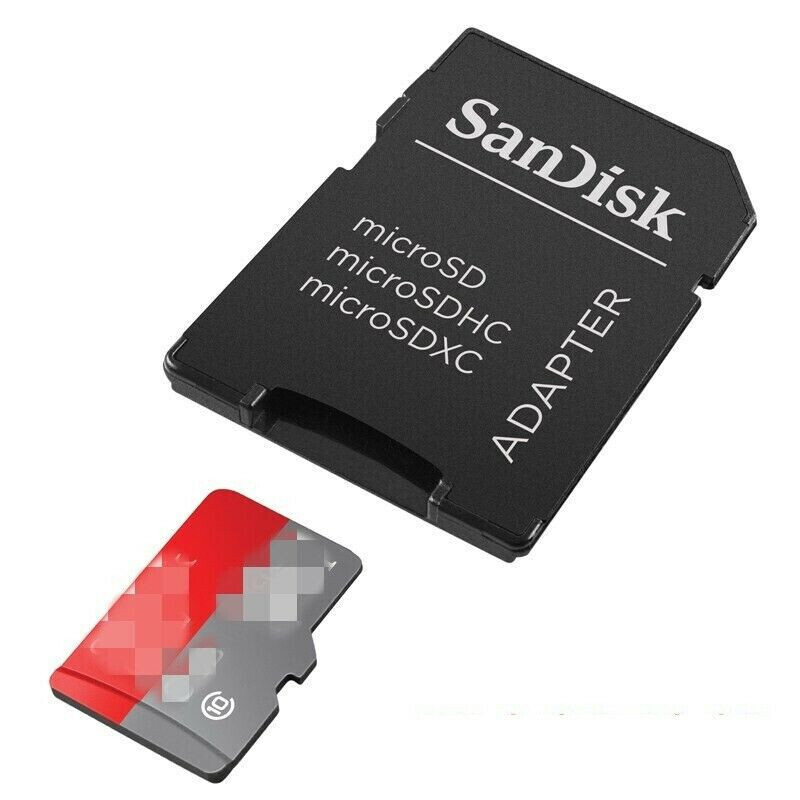 Three Sandisk Micro SD Card Adapter Micro SD to SD - HARD CASE - Free Ship - USA