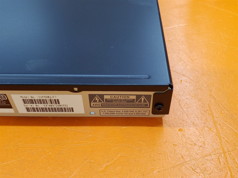 ⭐️⭐️⭐️⭐️⭐️ Philips DVP3982/F7 DVD Player **No Remote**