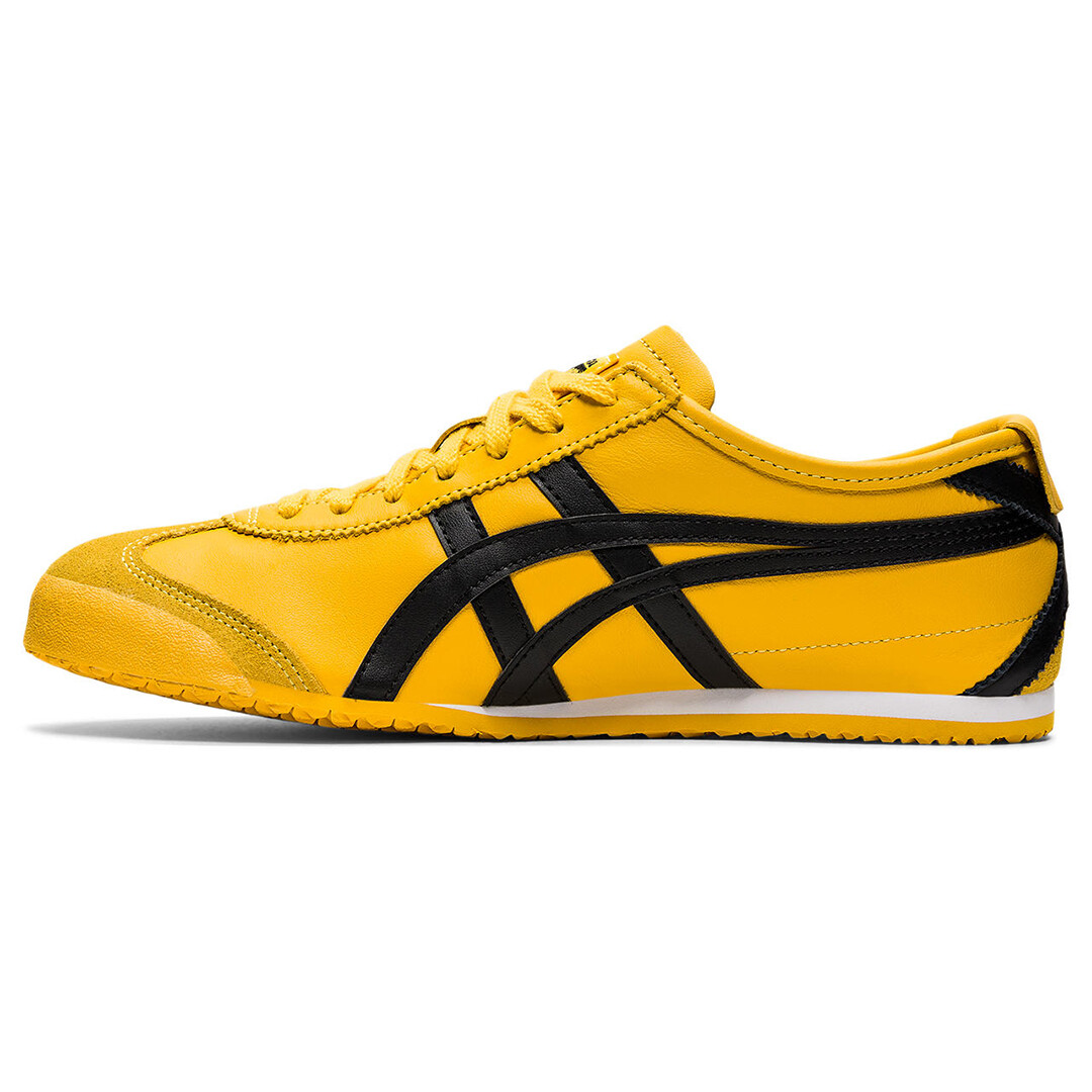 Onitsuka Tiger Mexico 66 Yellow Black Shoes New Without Box 1183C102-751