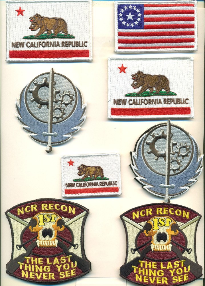 FALLOUT GAME MASTER 15 PATCH SET - FOUTSET