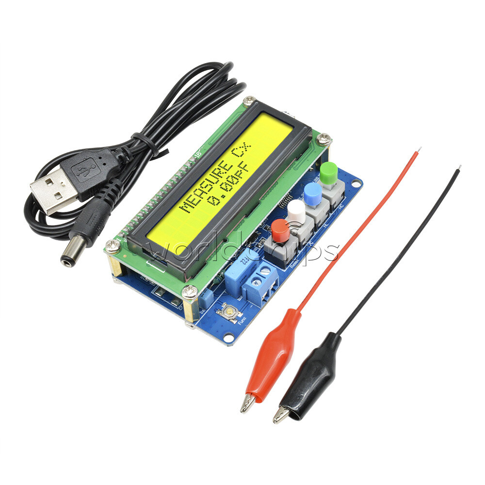 Digital LCD High Precision Inductance Capacitance L/C Meter Tester LC100-A New
