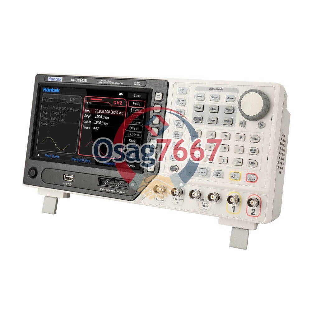 1x Hantek Arbitrary waveform Function generator HDG6202B New