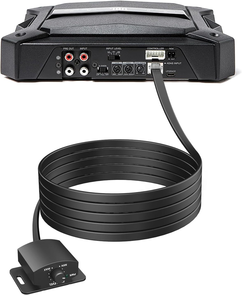 Bass Control Knob Remote Amplifier Replacement Bass Controller Car Audio Adjusta