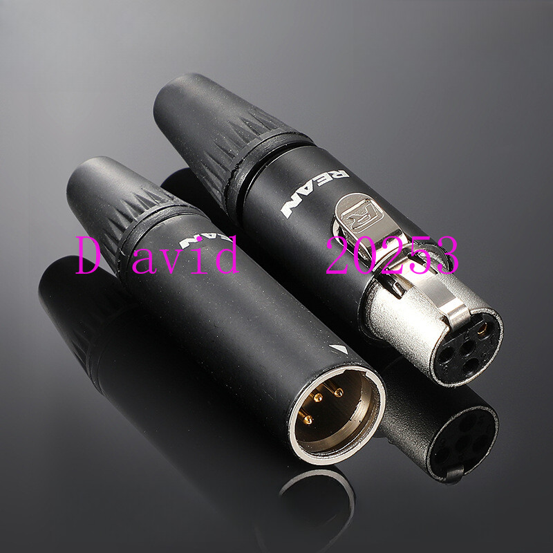 MINI Canon Head RT4FC-B four-core MINI plug Shure