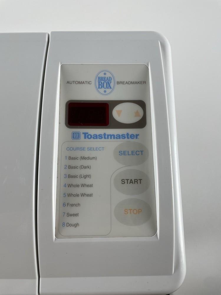 Toastmaster Bread Box Automatic Bread, Dough Maker 2 Lb Model 1154 Tested WORKS