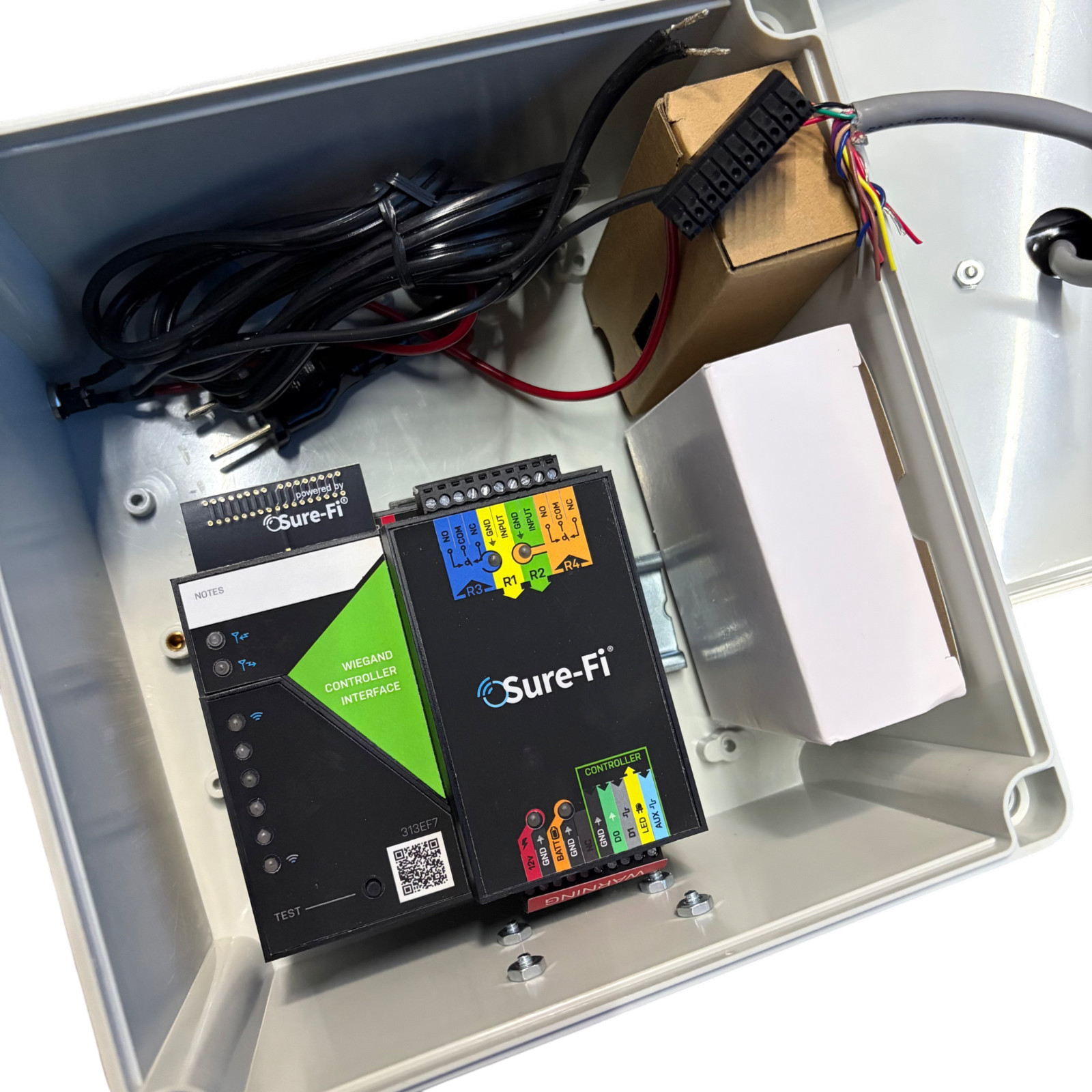 SURE-FI Wireless Wiegand Bridge DS004-WIEGAND Remote and Controller