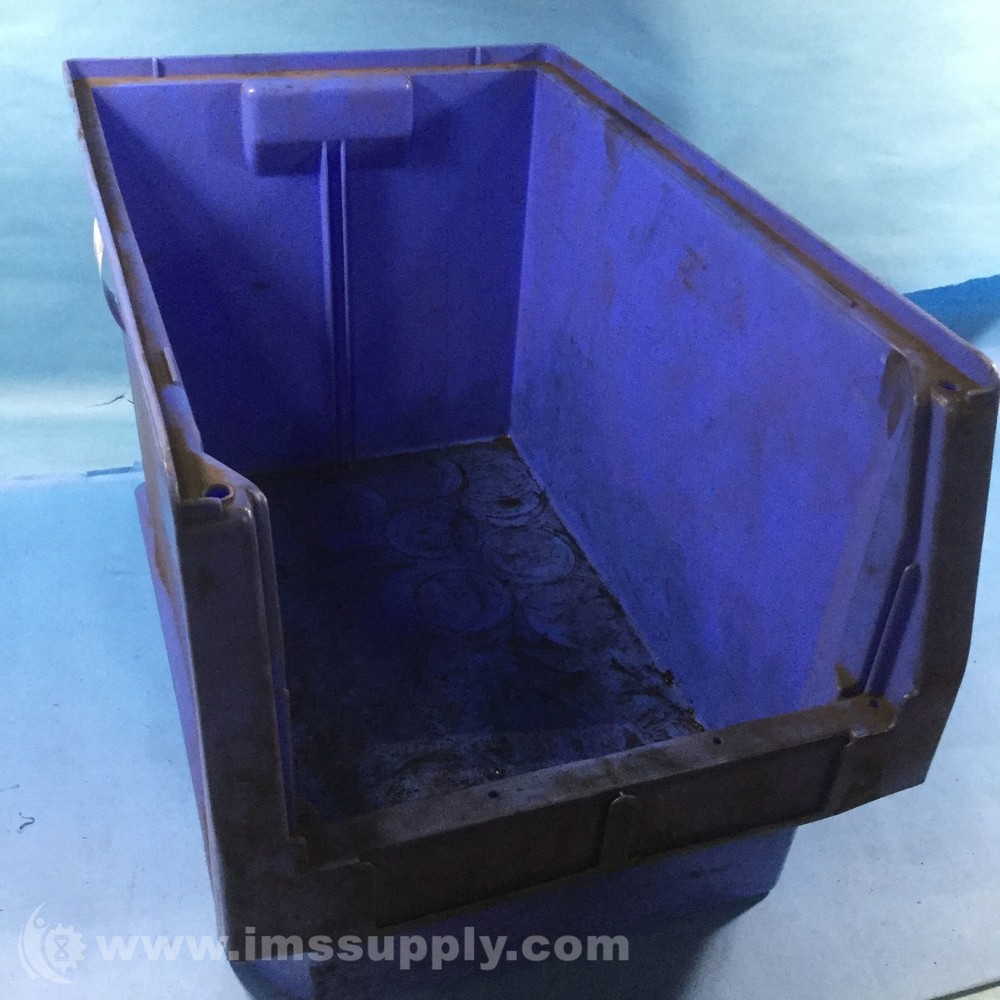 Ssi Schaefer LF 533 GZW Blue Hopper Stackable Bin USIP