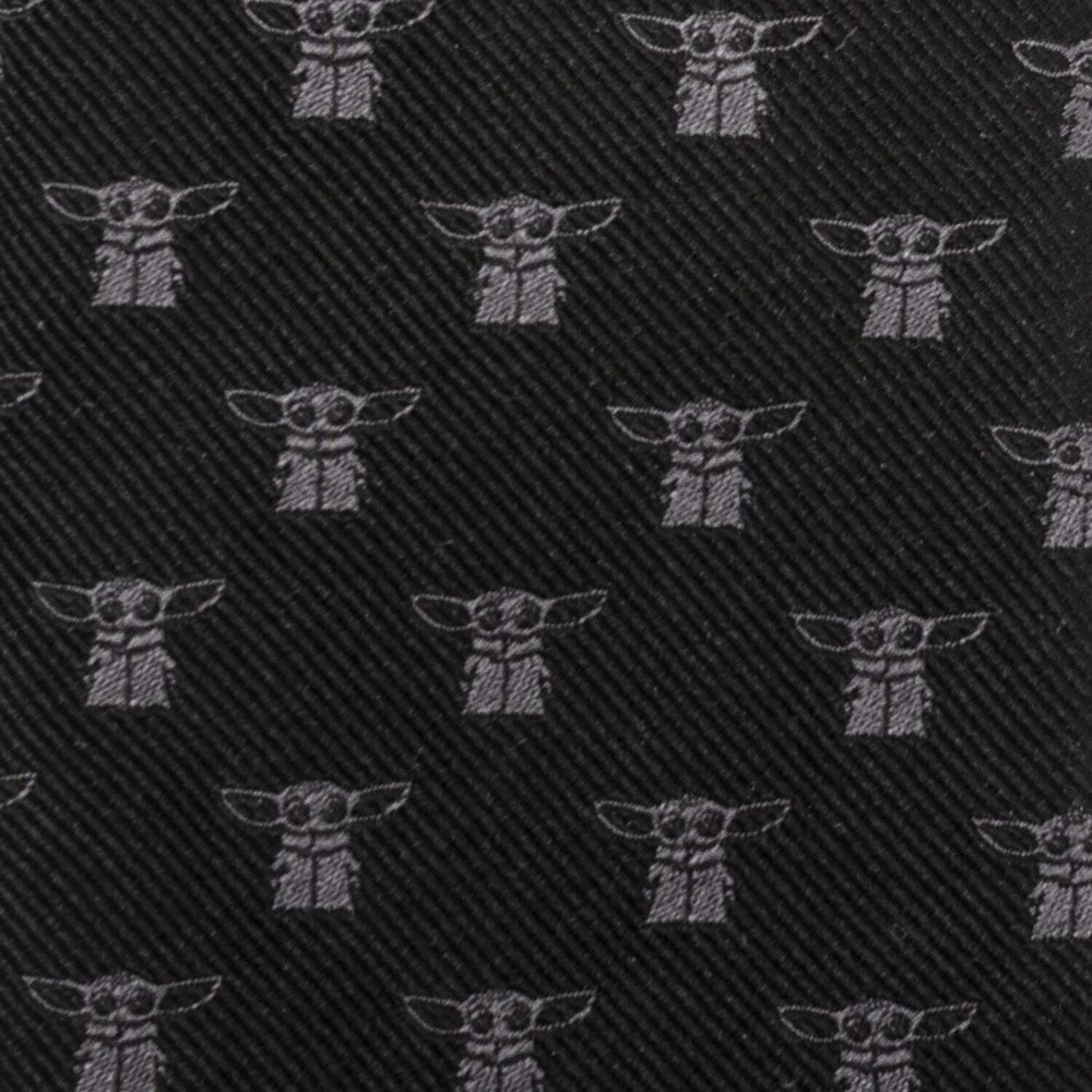 Star Wars Grogu Black Tie